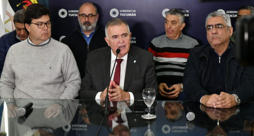 Entes intervenidos: Jaldo dijo que su normalización depende de un proceso judicial