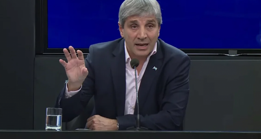 Caputo: “Quieren desestabilizar el programa económico”