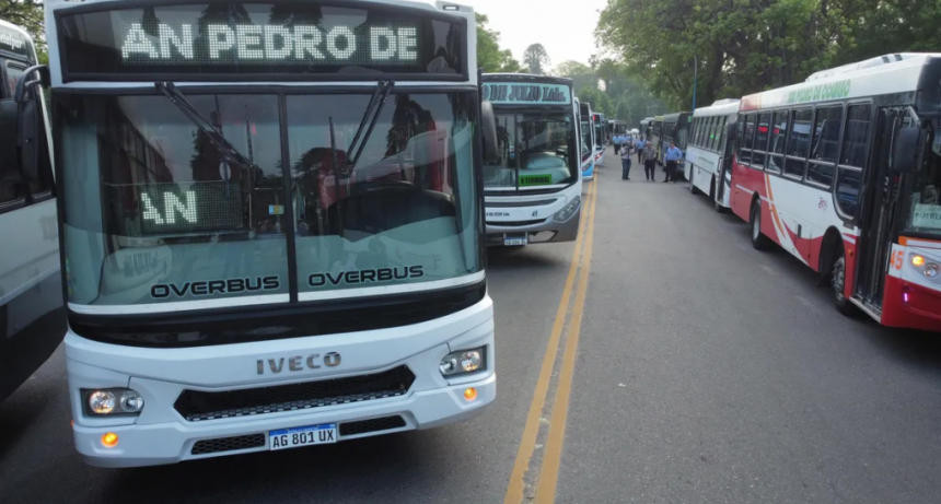 Compra de colectivos: 