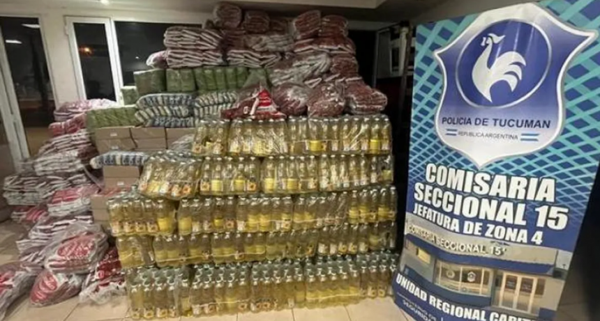 La Policía descubre mercadería en investigación por violencia de género