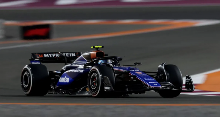 Colapinto finalizó 19º en la práctica libre del GP de Qatar