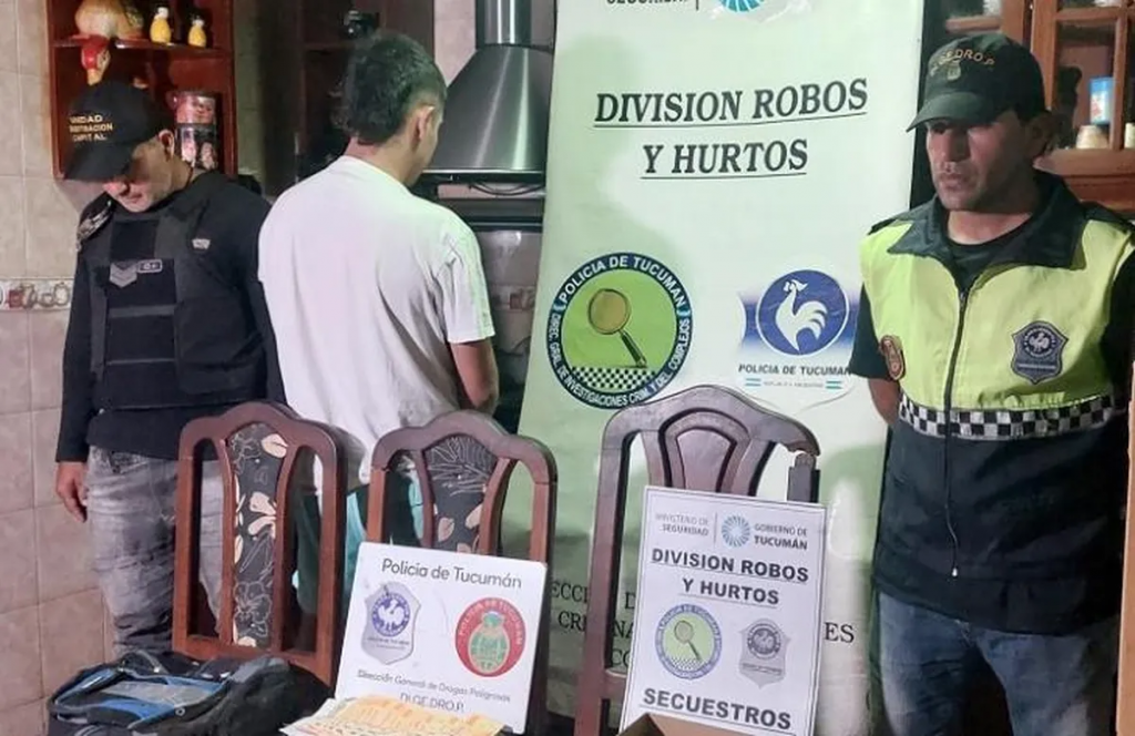 Detienen a un hombre y secuestran un kilo de marihuana