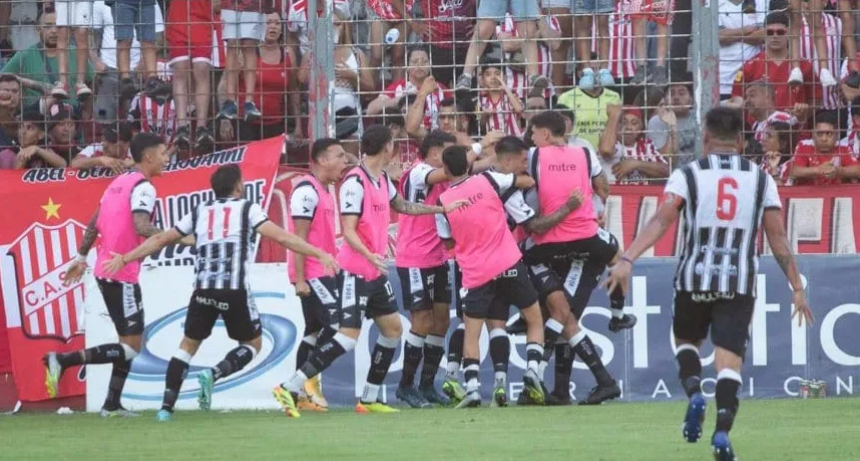 San Martín eliminado: hubo disparos con balas de goma